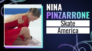 Nina PINZARRONE (BEL) | Women Free Skating | Skate America 2024 | #GPFigure