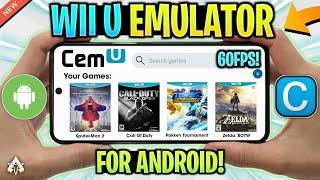  CEMU ANDROID V1.5 - SETUP/SETTINGS/SPIDER-MAN TEST! BIG UPDATE | WII U EMULATOR