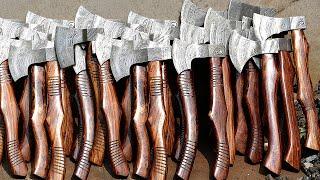 Axe Making | How Axes Are Made in Factory | Viking Axe Forging Massively (All Process)