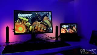 Philips Hue Play Lightbars auf der IFA 2018 Berlin verbunden mit Philips Hue Sync