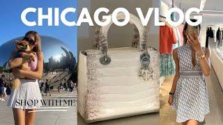 LUXURY CHICAGO SHOPPING VLOG | HERMÉS, CHANEL, SAKS, DIOR, THE REAL REAL, MICHIGAN AVE