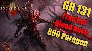 Diablo 3 Season 27 PTR - Trag'Oul Blood Nova Necromancer GR 131 (800 para)