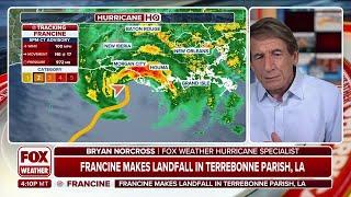 Bryan Norcross Shares Insight on Hurricane Francine Landfall in Louisiana