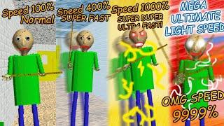 how baldi like light of speed..... | Baldi's Basics Gets Faster How long [Baldi's Basics Mod]