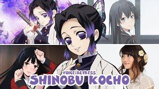 Shinobu Kocho - Same Anime Characters Voice Actor with Shinobu Kimetsu no Yaiba