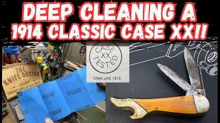 Deep Cleaning a 110-Year-Old Case Knife!  - 1914 Classic!
