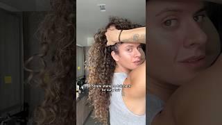 Shampoo hair hack  #hair #hairstyle #curlyhair #tutorial #shorts