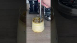 Pistachio iced latte #asmr #coffee #latte #icedpistachiolatte #pistachio #relaxing #coffeetime