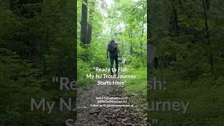 NJ TROUT FISHING GEARING UP PROMO #SHORTS