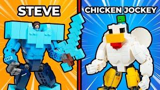 I Built LEGO Minecraft Mechs (Part 2)