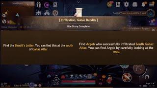 Find Argob And The Bandits Letter | Black Desert Mobile