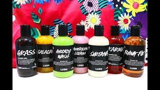 Exclusive Lush Shower Gels Haul + LUSH LABS Preview