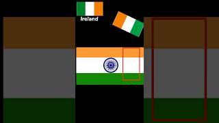 hidden flages from India #countries #shortvideo #flages