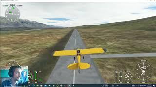 Microsoft Flight Simulator, 23 участок полета по ориентирам