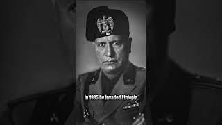 "Benito Mussolini: Italy's Fascist Dictator and His Rise and Fall"