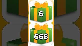 6 or 666???  #gift #youtubeshorts #versus #рекомендации