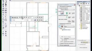 ArchiCAD. Урок 7. Панель «Инструменты разметки» . (Алексей Каширский)