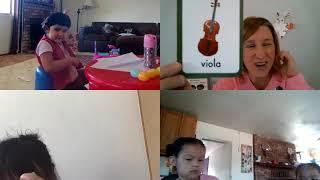 Kids Virtual Preschool & Crafts fun online learning interactive circle time for kids with Ms.Julie.