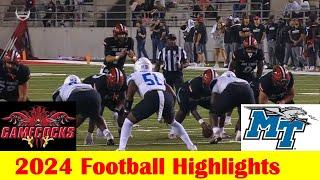 Middle Tennessee vs Jacksonville State Football Game Highlights 10 23 2024