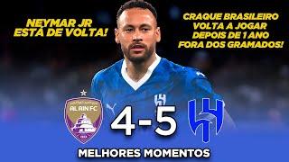 NEYMAR ENTRA NO SEGUNDO TEMPO, E AL HILAL VENCE | Al-Ain 4x5 Al-Hilal | Melhores Momentos HD