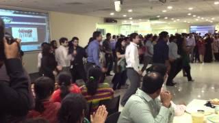 Flash Mob Deloitte Hyderabad 5-July-2012