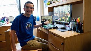 Brandeis' Campus Life Cartoonist: David Shapiro ‘24