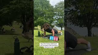 Day 58 of doing 1000 push-ups everyday until Gymshark tells me to stop! #pushups #motivation
