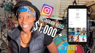 Instagram paid $1,000 for drum videos | Instagram Reels Bonus Program | Try It