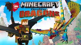 Minecraft: How To Train Your Dragon (Bedrock DLC Mashup Pack!)