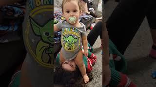 Baby Lucas Skywalker Farts on his sister. Parental Advisory