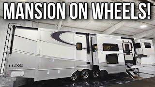 RV MANSION! LUXE Elite Fifth Wheels are at another level!