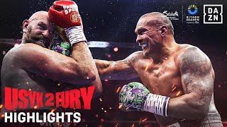 ALL TIME CLASSIC | Riyadh Season: Oleksandr Usyk vs. Tyson Fury 2 Fight Highlights