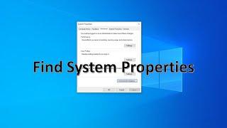 How to find system properties in windows #WindowsTips #SystemProperties #WindowsTutorial