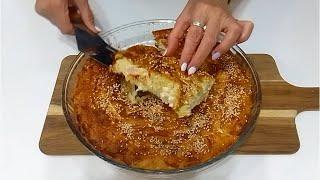 CHEESE PIE easy and crispy in 5 minutes!!! An unusual and incredibly delicious cheese pie!!!