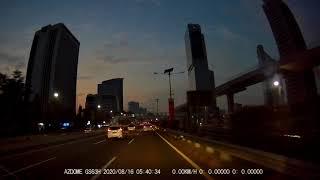 Dash Cam AZDOME , Good Morning Jakarta - Yes, still dark out there