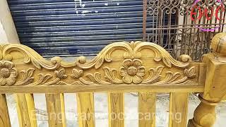 teak wood sofa handmade carving super design super carving super strong