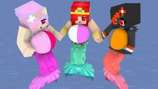 Monster School : ALL MERMAID BABY LIFE & FRIENDS EPISODES - Minecraft Animation