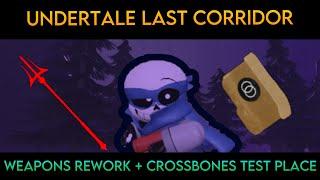 CROSSBONES?! Weapon Reworks and Skins - Undertale Last Corridor - Cynnahmon