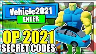 (2021) ALL *NEW* SECRET OP CODES! Vehicle Weight Lifting Roblox