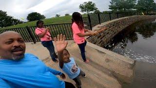 Took A Follower Family Out Before The Storms Today with Bonus Footage from Yesterday #fishing #fish