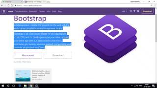 Bootstrap 4 tutorial in Hindi Part 1