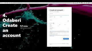 Adobe Spark registracija / How to register on Adobe Spark