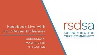 Facebook Live with Dr. Steven Richeimer - CRPS and Ketamine