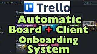 Build A Fully Automatic Trello Client Onboarding System In 25 Minutes Using Trello, Email & G Sheets