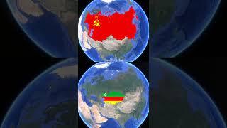 Evolution of Russia and Kazakhstan #maps #history #historymap