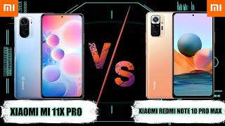 XIAOMI MI 11X PRO VS REDMI NOTE 10 PRO MAX : REVIEWS /FULL COMPARISON (SPECIFICATIONS & DIFFERENCES)