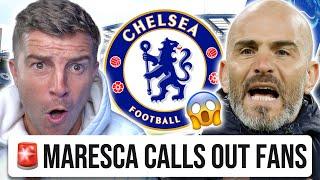 ENZO MARESCA CALLS OUT CHELSEA FANS!