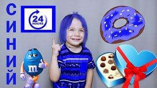 СИНИЕ ПОКУПКИ ФЁДОРА! 24 ЧАСА ЧЕЛЛЕНДЖ/BLUE PURCHASES FEDOR! 24 HOUR CHALLENGE