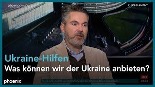 europatalk mit Daniel Caspary und Fabio De Masi zur Unterstützung der Ukraine am 22.10.24