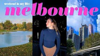 melbourne's night life, markets, & gardens! WEEKEND in my life after moving from california!